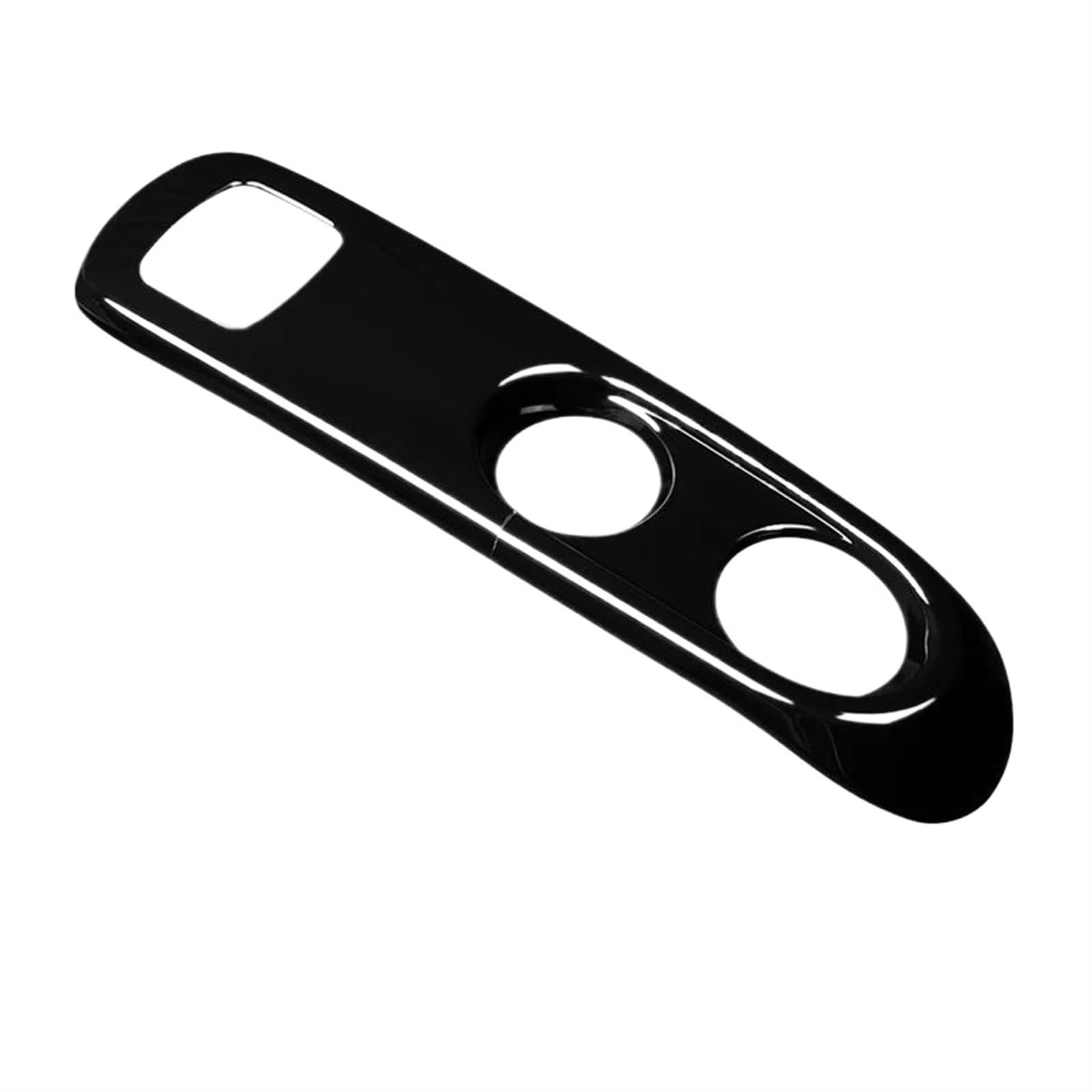 Für Smart 451 Für Fortwo Auto Styling Aufkleber Rahmen Auto Center Konsole Getriebe Shift Panel Abdeckung Trim Innen Dekoration(Black) von KGFRDO