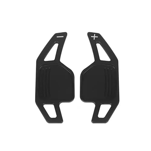 Lenkräder Schaltwippen Für A4 B8 Für A3 8P S3 Für A5 Für A6 S6 C6 Für Q5 A8 R8 Für TT Für TTS Für MK2 8J Avant Auto Lenkrad Paddel Verlängerung Styling Paddle Shifter(Black) von KGFRDO
