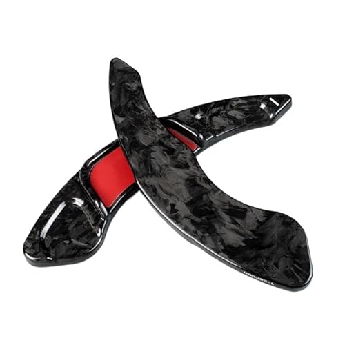 Lenkräder Schaltwippen Für VW Für Touran Für T-ROC Für R Für LINE 2016 2017 2018 Fiberlenkrad Paddle Shift Paddle Extension Zubehör(Forged) von KGFRDO