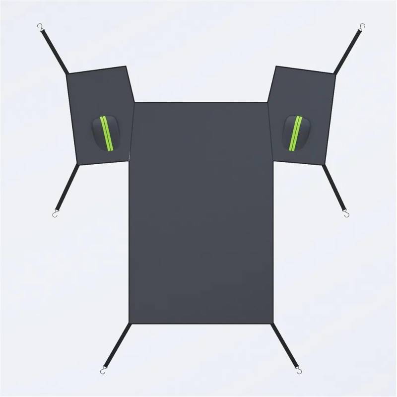 Scheibenabdeckung Auto Auto-Frontscheibenabdeckung, Auto-Sonnenschutz, Wind- Und Schnee-Sonnenschutz, wasserdichte Abdeckung, Zubehör(Big 1PC) von KGFRDO