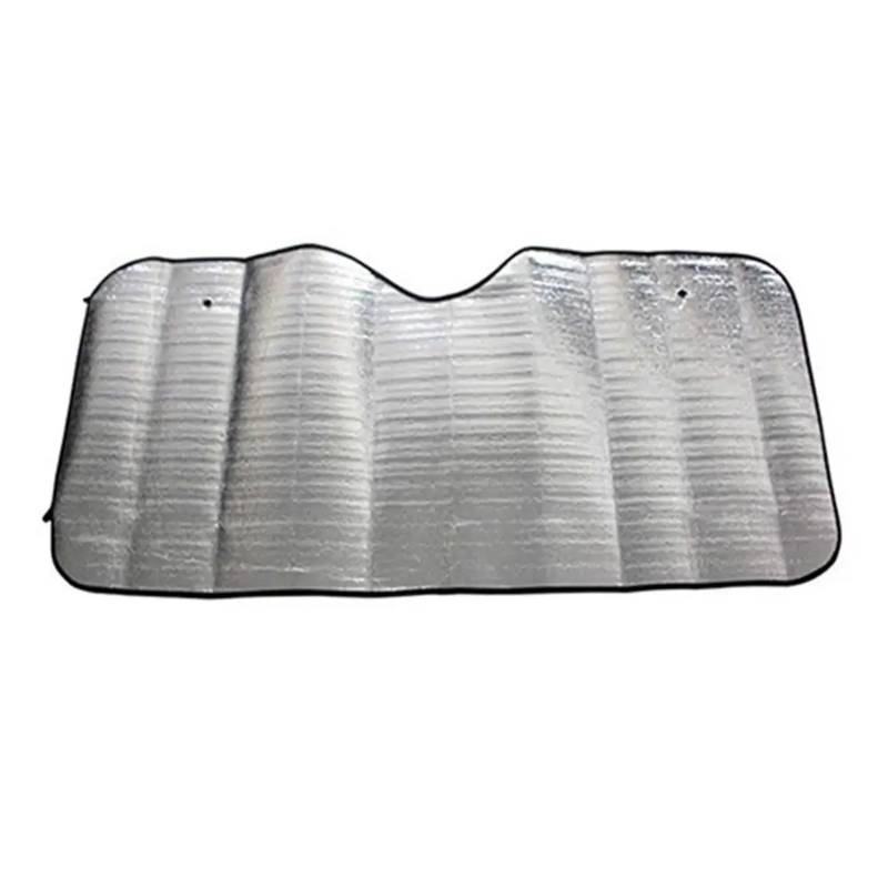 Scheibenabdeckung Auto Auto-Sonnenschutz, Verdickter Sonnenschutz, 130 X 60/51 X 23 cm, Frontscheibe von KGFRDO