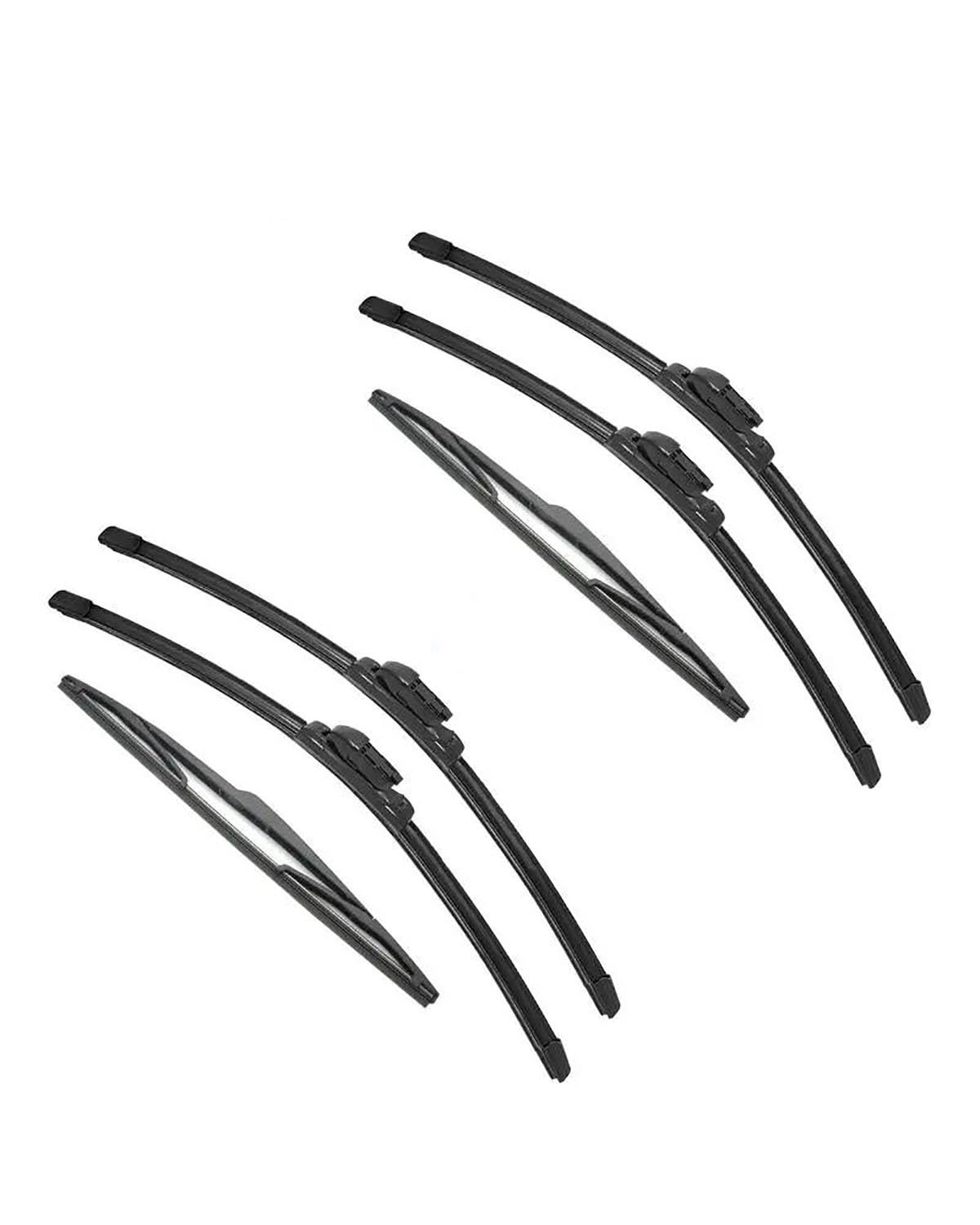 Wischerblätter Für Galaxy MK3 2006 2007 2008 2009 2010 2011 2012 2013 2014 Doppel Gummi Auto Wischer Scheibenwischer Gummi auto Zubehör(6PCS) von KGFRDO