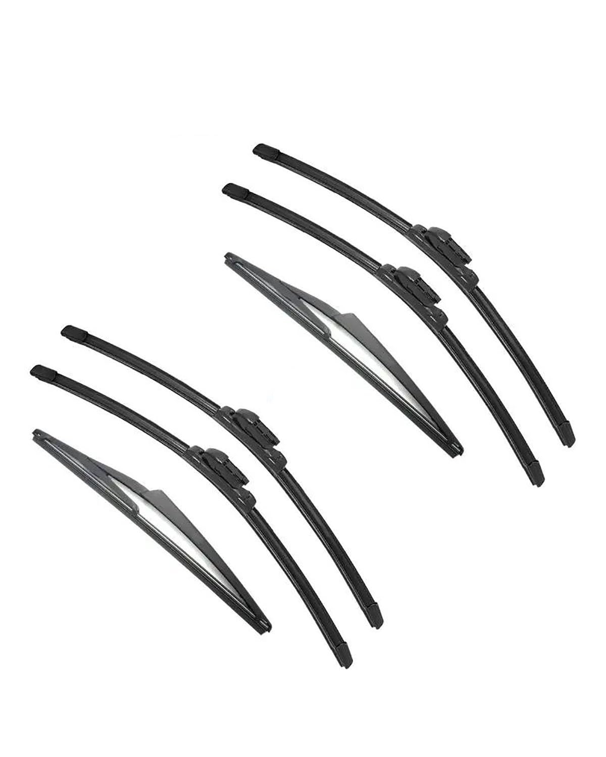 Wischerblätter Für Peugeot 308 308SW T9 SW Kombi 2014 2015 2016 2017 2018 2019 2020 Doppel Gummi Auto Wischer Scheibenwischer Gummi Auto Zubehör(6PCS) von KGFRDO