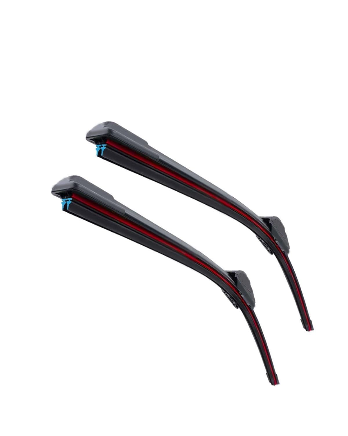 Wischerblätter Für Renaultes Für Captur Kaptur 2013 2014 2015 2016 3PCS Auto Wischer Vorne Hinten Scheibenwischer Doppel Gummi auto Zubehör(4PCS) von KGFRDO