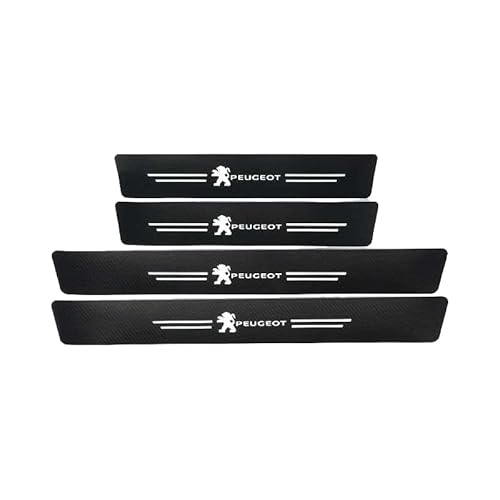 4 Stück Einstiegsleisten Schutzfolie für Peugeot 2008 SUV 2013–2024, Auto Türschweller Aufkleber aus Carbon Optik, Kratzschutz & Anti-Abrieb, Selbstklebendes Auto Zubehör 4 Stück Einstiegsleisten Schutzfolie für Peugeot 2008 SUV 2013–2024, Auto Türschweller Aufkleber aus Carbon Optik, Kratzschutz & Anti-Abrieb, Selbstklebendes Auto Zubehör von KHDWOB