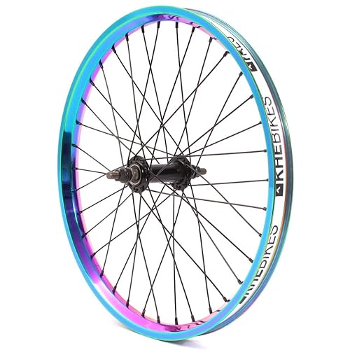 KHE BMX Vorderrad OIL SLICK 32mm MVP Alu Felge 36 Loch 10mm S/B KHE BMX Vorderrad OIL SLICK 32mm MVP Alu Felge 36 Loch 10mm S/B von KHEbikes