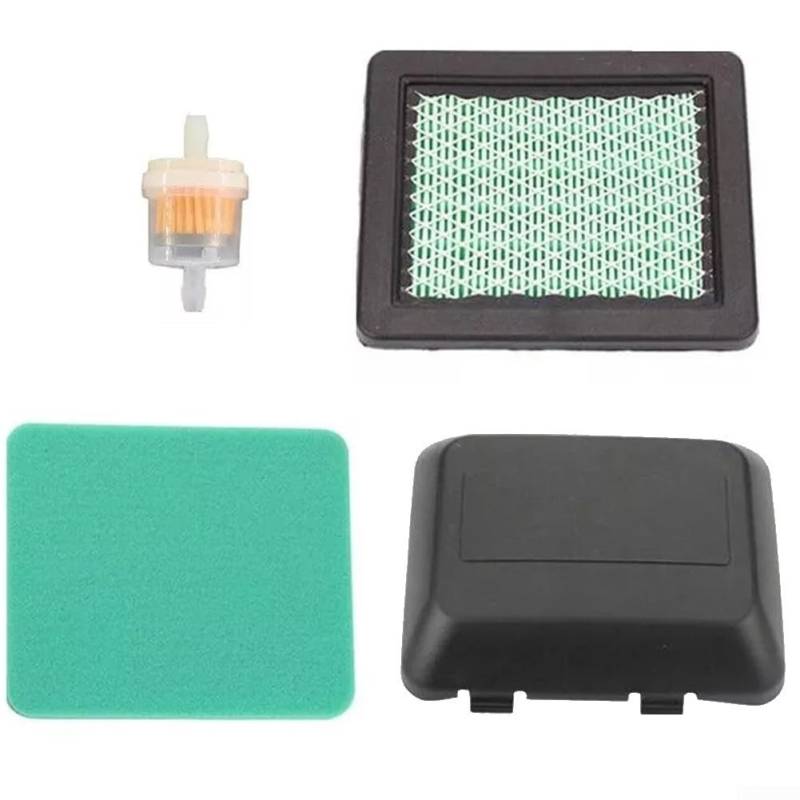 Rasenmäher Luftfilter Reinigungsabdeckung Set mit Kraftstofffilter für GCV135 GCV190 HRB216 HRB217 HRR216 HRS216 Motorteile von KHIronHive