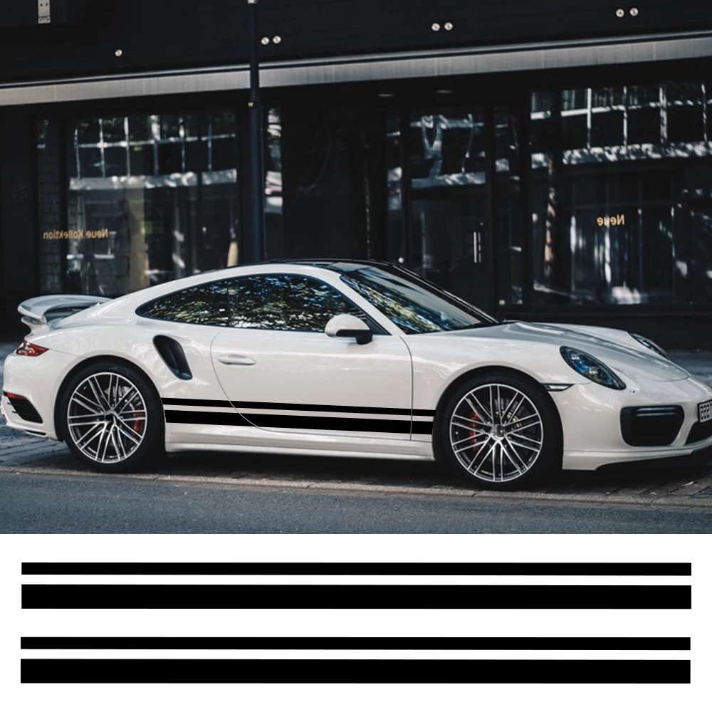 2 STÜCKE Universal Auto Seite Körper Taille Linie Aufkleber Auto Zubehör, für Suzuki Volvo Tesla Skoda VW Volkswagen Smart Sitz Subaru 2 STÜCKE Universal Auto Seite Körper Taille Linie Aufkleber Auto Zubehör, für Suzuki Volvo Tesla Skoda VW Volkswagen Smart Sitz Subaru von KHPGQIAS