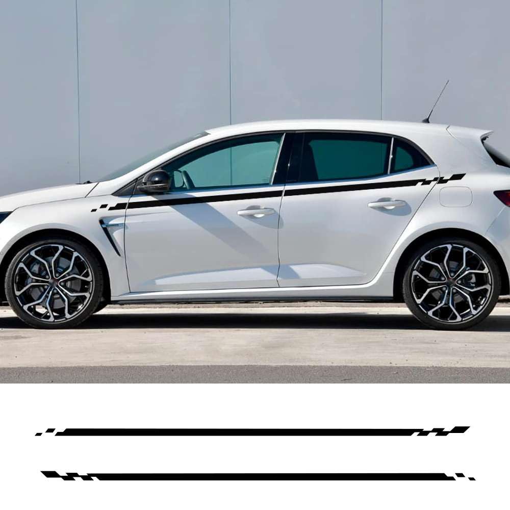 2PCS Auto Tür Seite Aufkleber, für Renault Megane 2 3 4 RS Grandtourer GT Trophy Tuning Auto Zubehör Rock Vinyl Film Aufkleber 2PCS Auto Tür Seite Aufkleber, für Renault Megane 2 3 4 RS Grandtourer GT Trophy Tuning Auto Zubehör Rock Vinyl Film Aufkleber von KHPGQIAS