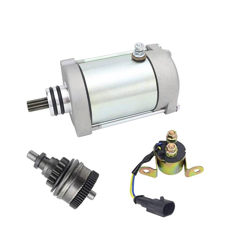 Anlasser & Bendix & Relais for Sportsman 700 Ranger XP 4X4 6X6 RR 4 S 800 ATV UTV 4011584 4013268 4012032 4010417 von KHPGQIAS