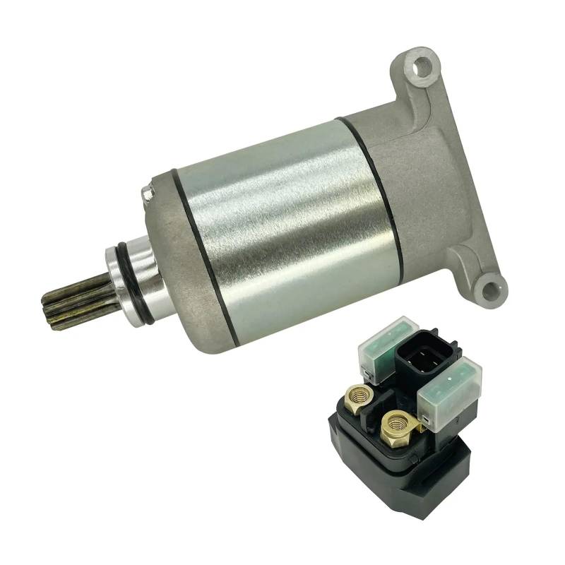 Anlasser & Relais for Grizzly 550 2009-2014 Grizzly 700 2009-2023 Ko/di.ak 700 2016-2023, 28P-81890-00-00 28P-81890-01-00 von KHPGQIAS