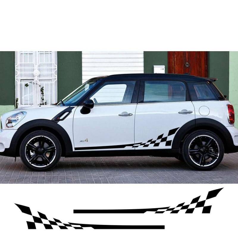 Auto Seite Vinyl Aufkleber, für Mini Cooper R56 R57 R58 R50 R52 R53 R59 R61 Countryman R60 F60 F55 F56 F54 Tuning Auto Zubehör von KHPGQIAS