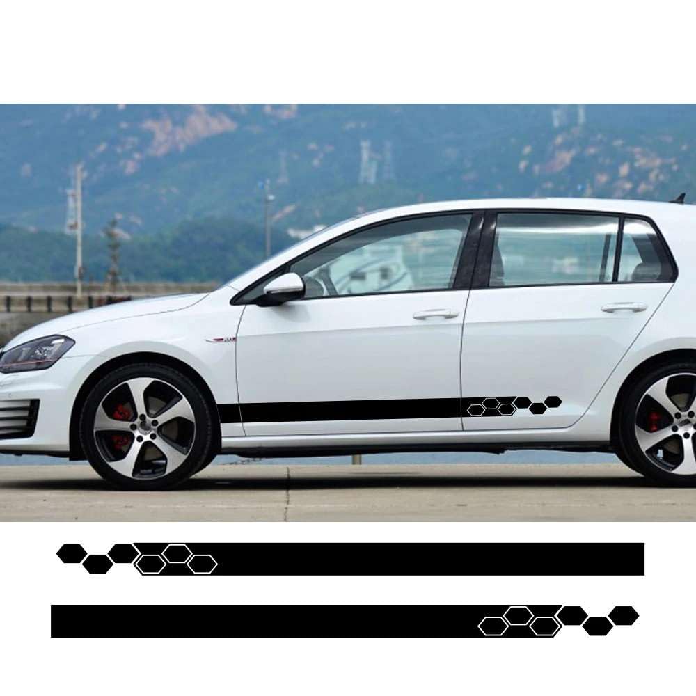 Auto Tür Seite Aufkleber, für VW Golf 4 5 6 7 Polo MK2 MK3 MK4 MK5 MK6 MK7 MK8 Tuning Zubehör Auto Vinyl Dekor Aufkleber Auto Tür Seite Aufkleber, für VW Golf 4 5 6 7 Polo MK2 MK3 MK4 MK5 MK6 MK7 MK8 Tuning Zubehör Auto Vinyl Dekor Aufkleber von KHPGQIAS