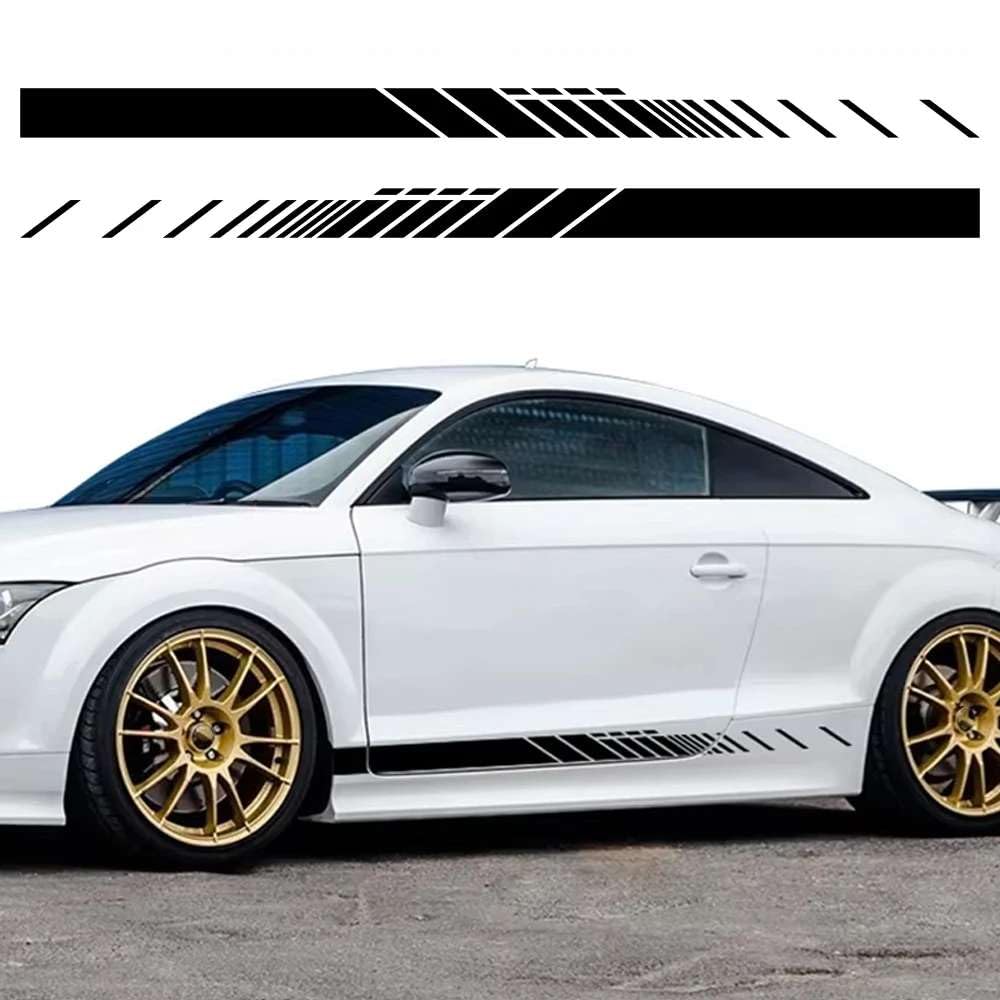 Auto Vinyl Aufkleber Seitentür Aufkleber Streifen Außendekor Auto Zubehör, für Audi 8N MK1 MK2 8J Coupe MK3 8S Roadster TFSI Auto Vinyl Aufkleber Seitentür Aufkleber Streifen Außendekor Auto Zubehör, für Audi 8N MK1 MK2 8J Coupe MK3 8S Roadster TFSI von KHPGQIAS