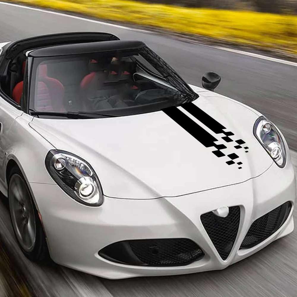 Universal Auto Motorhaube Abdeckung Aufkleber Auto Racing Sport DIY Styling Motorhaube Vinyl Film Aufkleber Tuning Zubehör passen, für alle Modelle Universal Auto Motorhaube Abdeckung Aufkleber Auto Racing Sport DIY Styling Motorhaube Vinyl Film Aufkleber Tuning Zubehör passen, für alle Modelle von KHPGQIAS