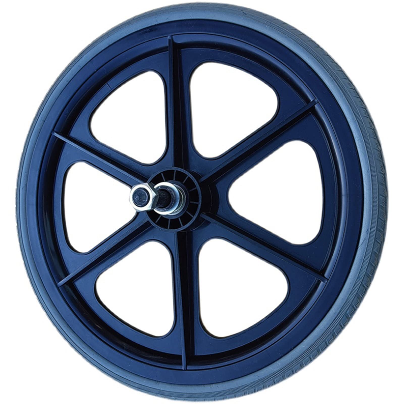 16 x 1-3/16 Zoll Ersatz-Hinterrad für Rollstühle, Hinterrad für Rollstühle, Vollpolyurethan-Reifen mit Schraubstange, Grau 16 x 1-3/16 Zoll Ersatz-Hinterrad für Rollstühle, Hinterrad für Rollstühle, Vollpolyurethan-Reifen mit Schraubstange, Grau von KHYTEBV