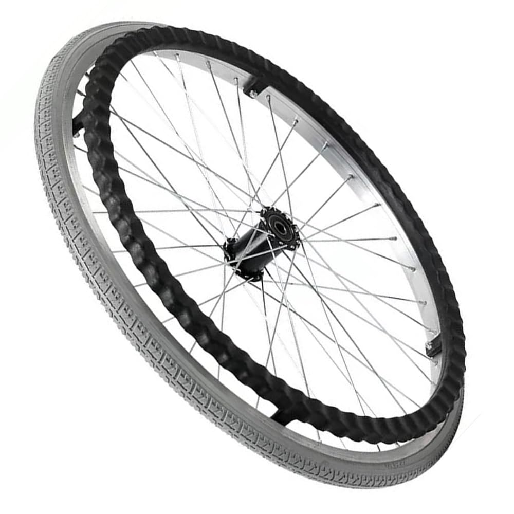 Ersatz-Rollstuhlräder,Rollstuhl-Lenkrollen,Rollstuhl-Ersatzräder 22x 1 3/8,Manuelles Rollstuhl-Ersatz-Hinterrad,Nicht- Ersatz-Rollstuhlräder,Rollstuhl-Lenkrollen,Rollstuhl-Ersatzräder 22x 1 3/8,Manuelles Rollstuhl-Ersatz-Hinterrad,Nicht- von KHYTEBV
