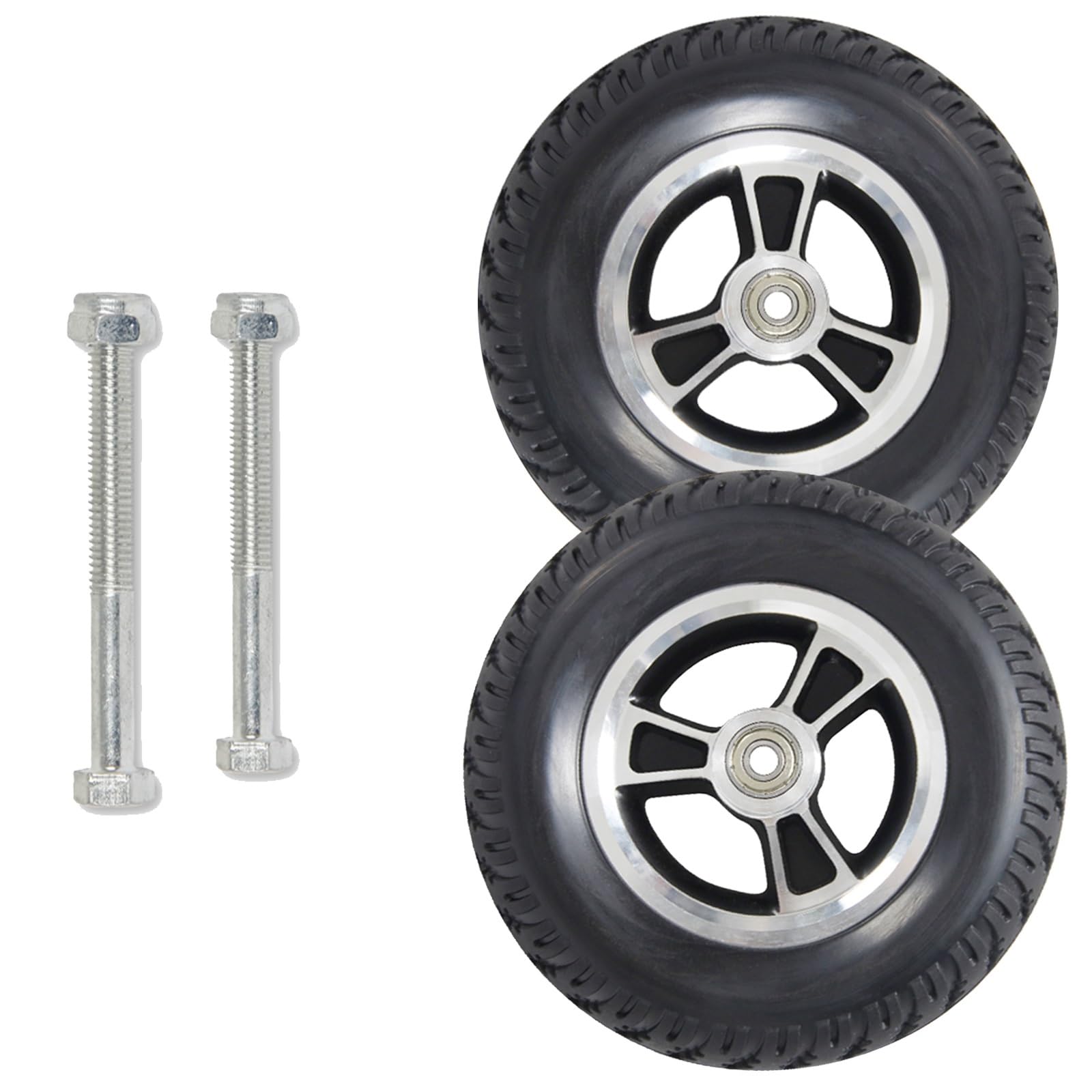Rollstuhlräder 6-Zoll-Vorderrad für manuelle Rollstühle, Ersatzteile, Fahrzeug für die Gesundheitsversorgung älterer Menschen mit Behinderung, Gehstuhl, Gehhilfe, für Wh Rollstuhlräder 6-Zoll-Vorderrad für manuelle Rollstühle, Ersatzteile, Fahrzeug für die Gesundheitsversorgung älterer Menschen mit Behinderung, Gehstuhl, Gehhilfe, für Wh von KHYTEBV