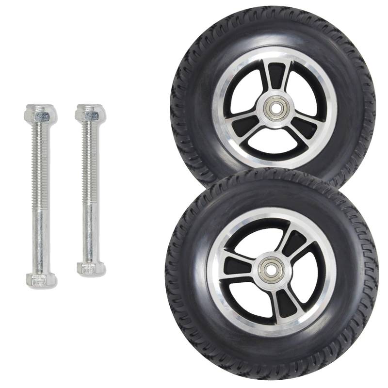 Rollstuhlräder 6-Zoll-Vorderrad für manuelle Rollstühle, Ersatzteile, Fahrzeug für die Gesundheitsversorgung älterer Menschen mit Behinderung, Gehstuhl, Gehhilfe, für Wh von KHYTEBV