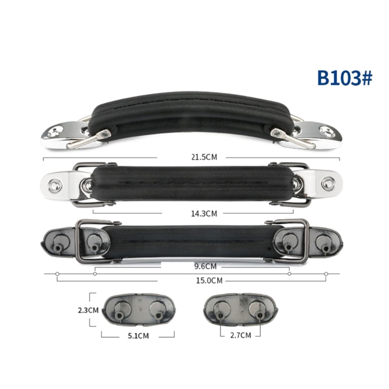 1pc Flexibler Gurtgriff Für Reisekoffer Gepäck Mit Gepäckpäckhandlesersatz 1pc Flexibler Gurtgriff Für Reisekoffer Gepäck Mit Gepäckpäckhandlesersatz von KHZen