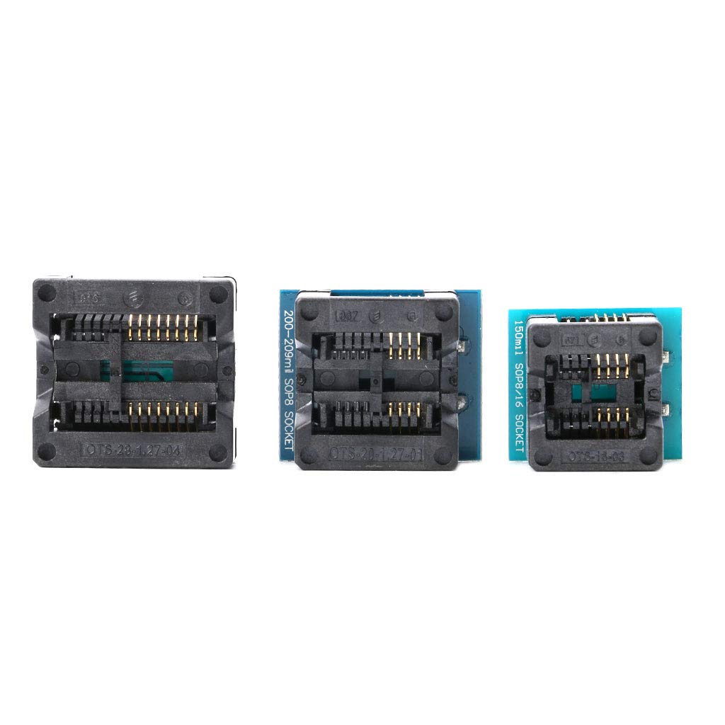 3PCS SOP16 Bis DIP8 Adapter+SOP8 Adapter IC Programmierer Socket Für EZP2010 EZP2013 3PCS SOP16 Bis DIP8 Adapter+SOP8 Adapter IC Programmierer Socket Für EZP2010 EZP2013 von KHZen