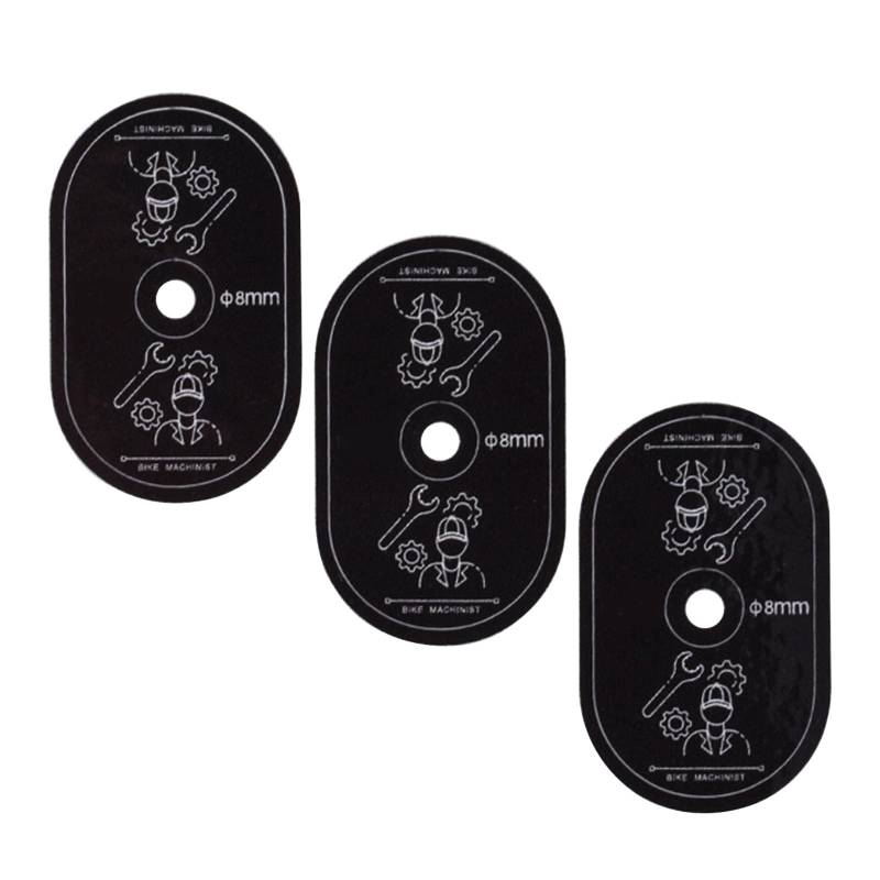 3pcs Fahrradreifenventile Aufkleber Fahrradventile Pad Aufkleber Reifenluftdüsen PVC Aufkleberventile Abziehbildschutzabdeckungen von KHZen