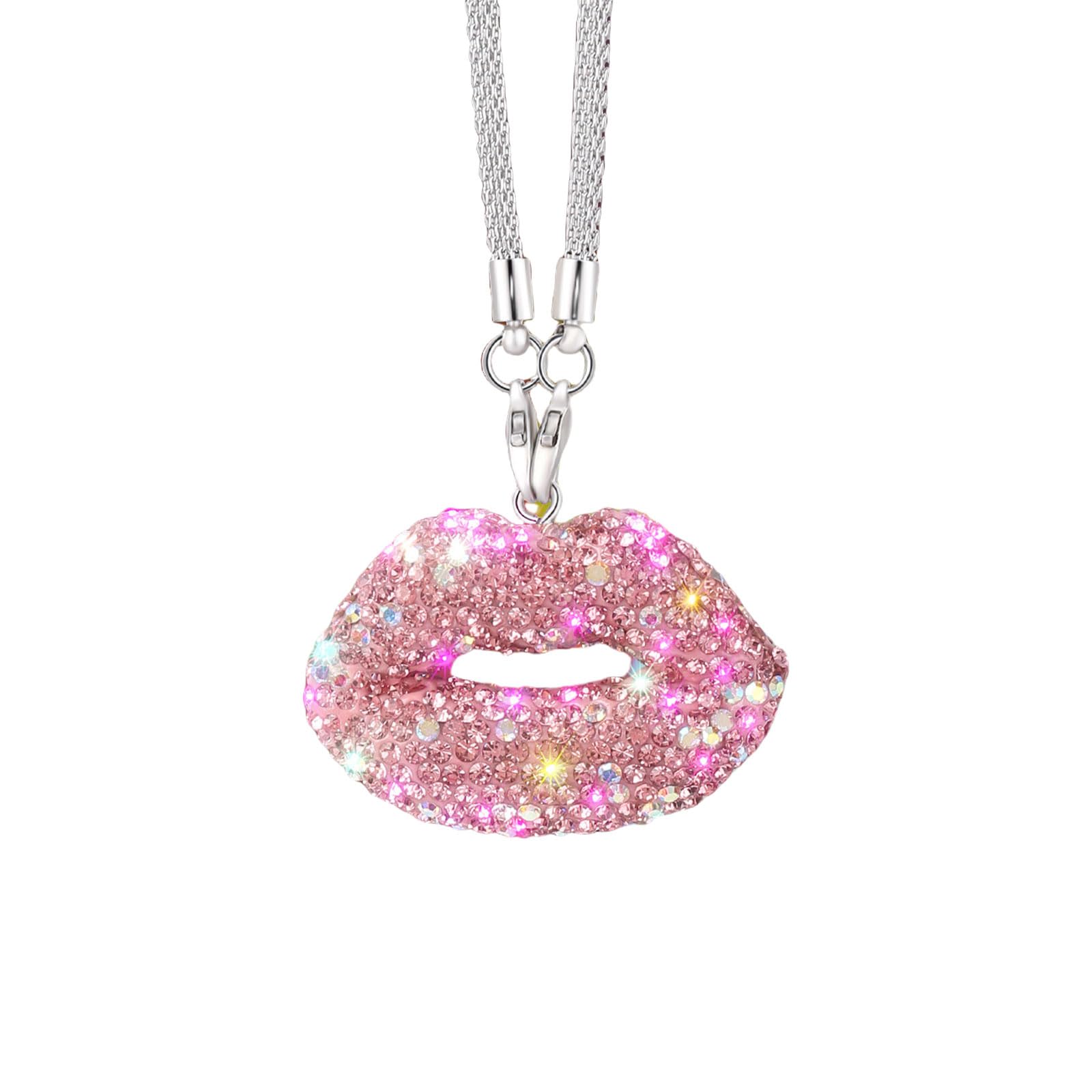 Aufregende Lippenkristallauto Rückblick Gla Ornament Stilvolle Hängende Anhänger Mode Auto Ornament Bunt Für Frauen Aufregende Lippenkristallauto Rückblick Gla Ornament Stilvolle Hängende Anhänger Mode Auto Ornament Bunt Für Frauen von KHZen