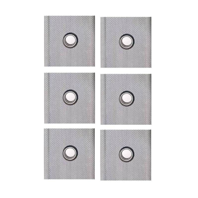 KHZen Wohnmobil Markise Röhrchen Kleiderleitungen Rohrleitungen Streifen Haken Für Caravans Sunshades PVC 5x5 cm Außenfahrzeuggebrauch von KHZen