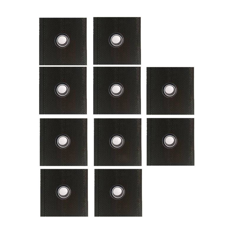 KHZen Wohnmobil Markise Röhrchen Kleiderleitungen Rohrleitungen Streifen Haken Für Caravans Sunshades PVC 5x5 cm Außenfahrzeuggebrauch von KHZen