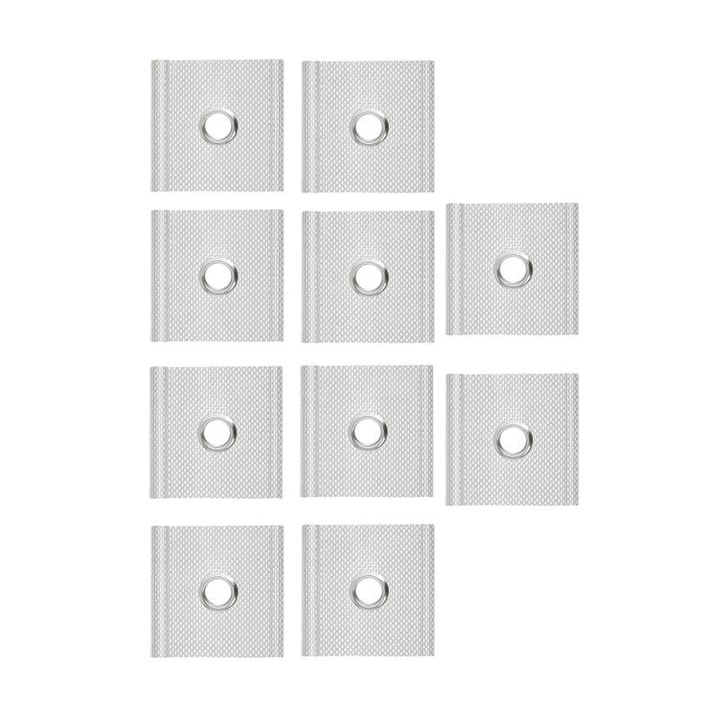 KHZen Wohnmobil Markise Röhrchen Kleiderleitungen Rohrleitungen Streifen Haken Für Caravans Sunshades PVC 5x5 cm Außenfahrzeuggebrauch von KHZen
