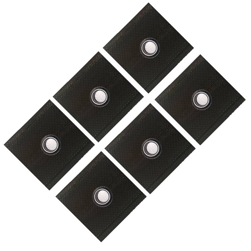 KHZen Wohnmobil Markise Röhrchen Kleiderleitungen Rohrleitungen Streifen Haken Für Caravans Sunshades PVC 5x5 cm Außenfahrzeuggebrauch von KHZen