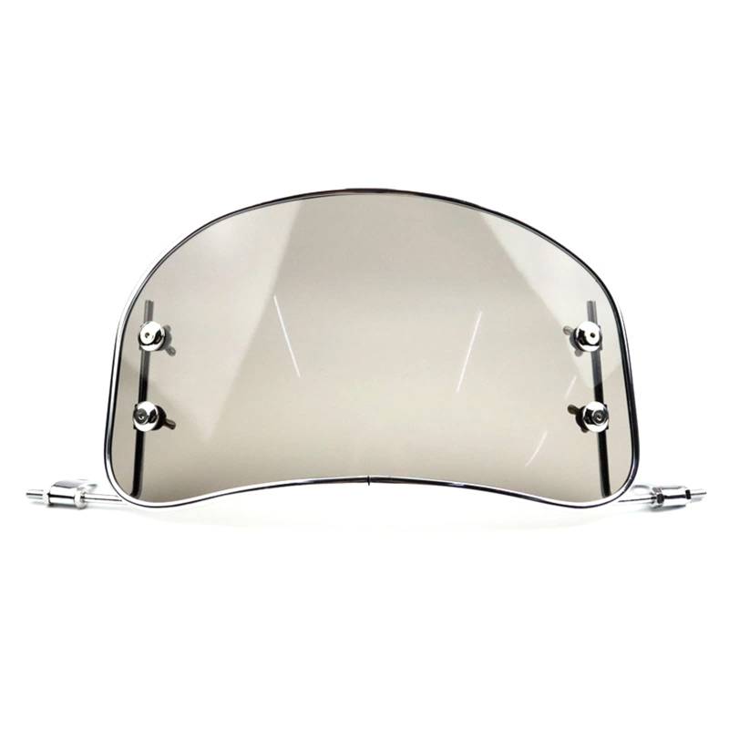 Windschutzscheibe Windschutzscheibenmotorbike Windschutzdeflector Passt Für Die Meisten Klaren/Schwarz von KHZen