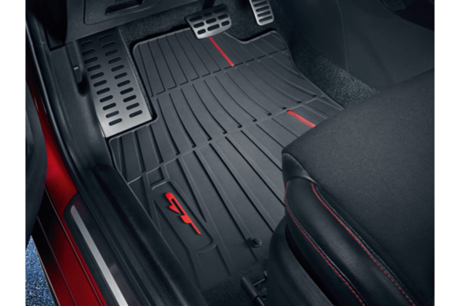 Kia Ceed und Proceed, GT 2019/2020 Gummi-Fußmatten, 4er-Set, Original, J7131ADE00GT Kia Ceed und Proceed, GT 2019/2020 Gummi-Fußmatten, 4er-Set, Original, J7131ADE00GT von Kia
