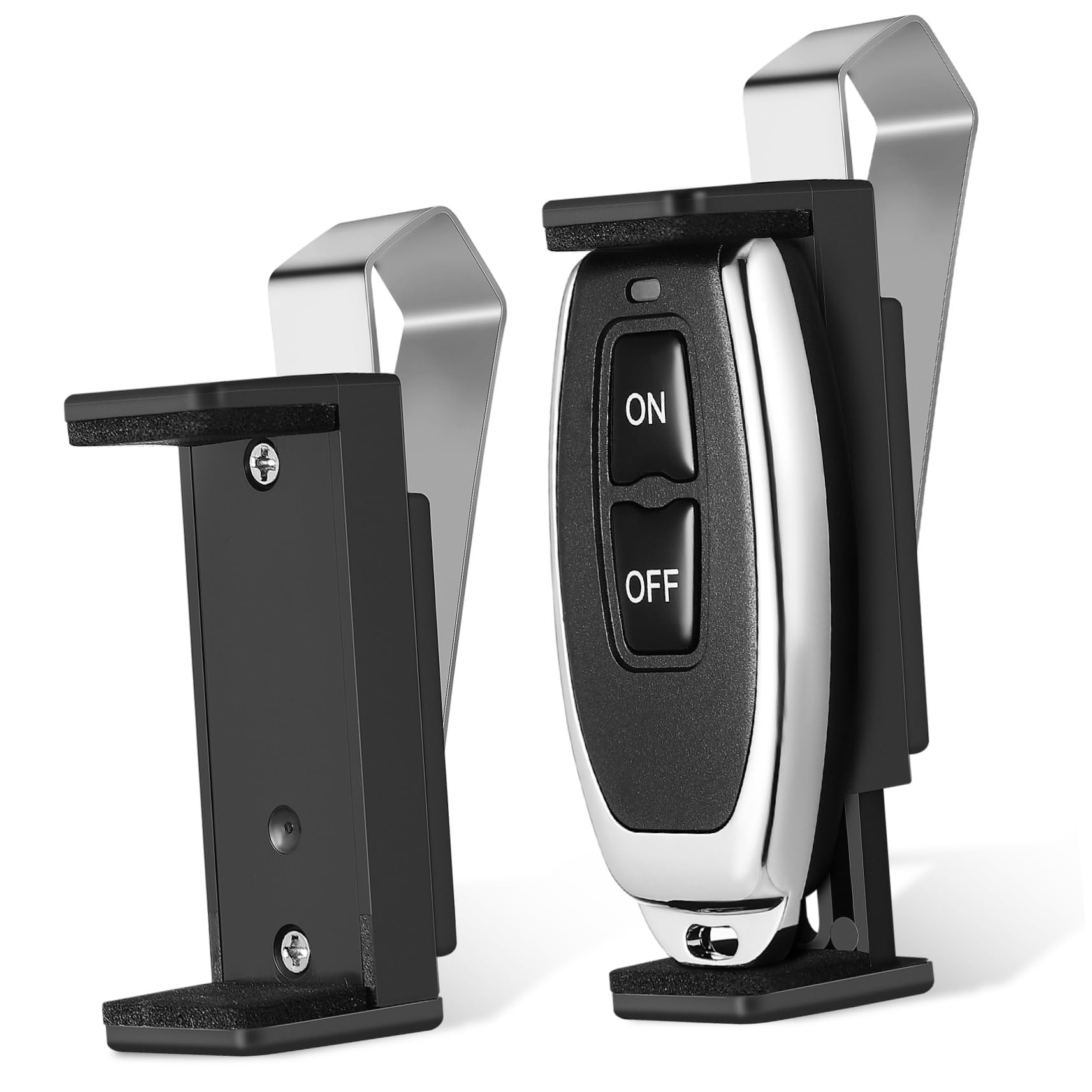 KICHOUSE 2 Stück Fernbedienungshalterung Clips montieren Visier Erweiterbar Ersatz Auto Halteclip für Sonnenblende Garagen-Fernbedienungsclip Clip für Garagentor-Fernbedienung Abs Schwarz KICHOUSE 2 Stück Fernbedienungshalterung Clips montieren Visier Erweiterbar Ersatz Auto Halteclip für Sonnenblende Garagen-Fernbedienungsclip Clip für Garagentor-Fernbedienung Abs Schwarz von KICHOUSE