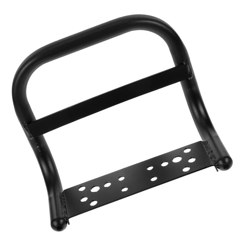 KICHOUSE Armlehne für den Rücksitz eines Elektroautos Griff Rückenlehne Sicherheitsarmlehne Ergonomisch Armlehne der Rücksitze Fahrradsitze Sicherheitslenker Metall Black von KICHOUSE