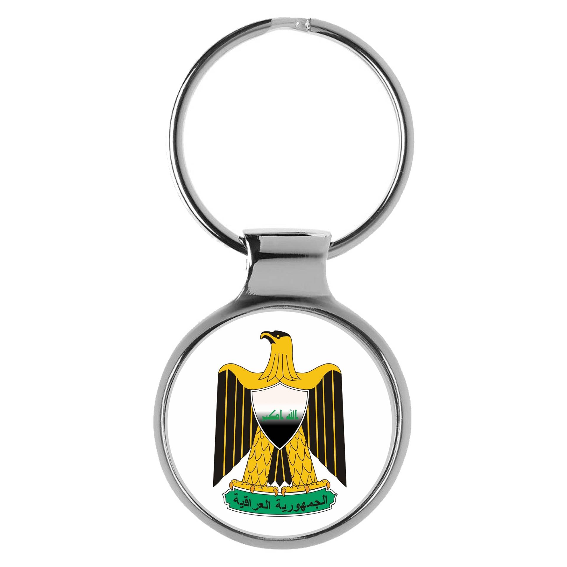 KIESENBERG 3D Schlüsselanhänger Kiwistar Irak Wappen A-90278 von KIESENBERG