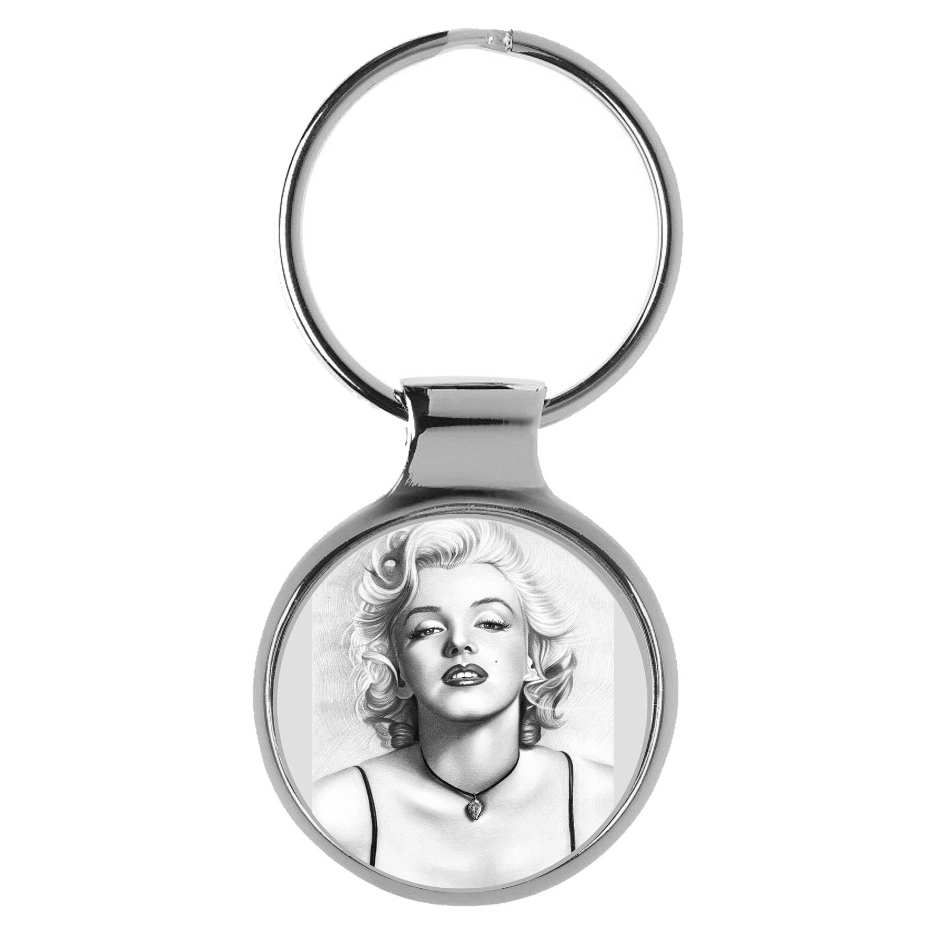 KIESENBERG 3D Schlüsselanhänger Marilyn Monroe Geschenk Geschenk A-90227 von KIESENBERG