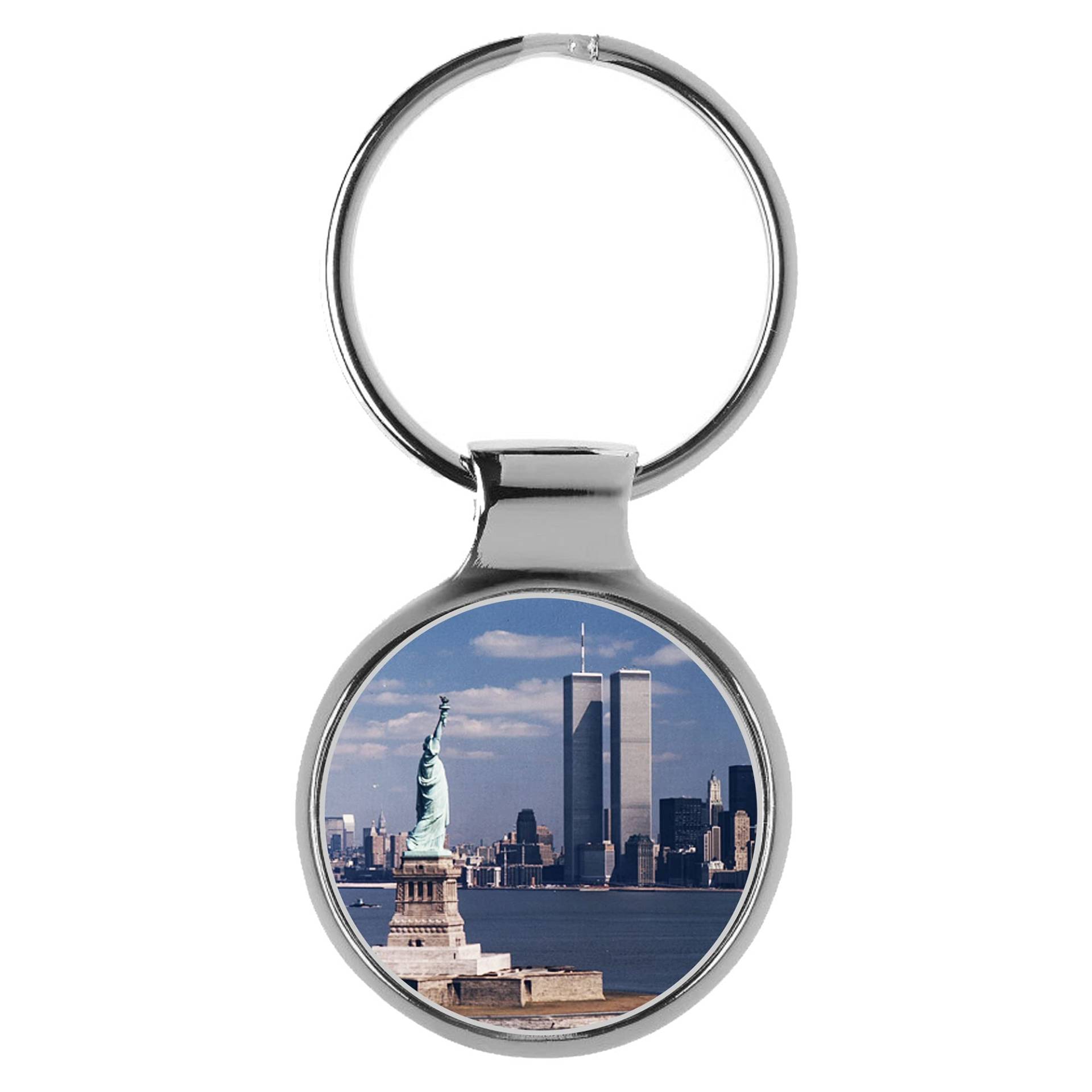 KIESENBERG 3D Schlüsselanhänger New York NY Twins Geschenk A-90201 von KIESENBERG