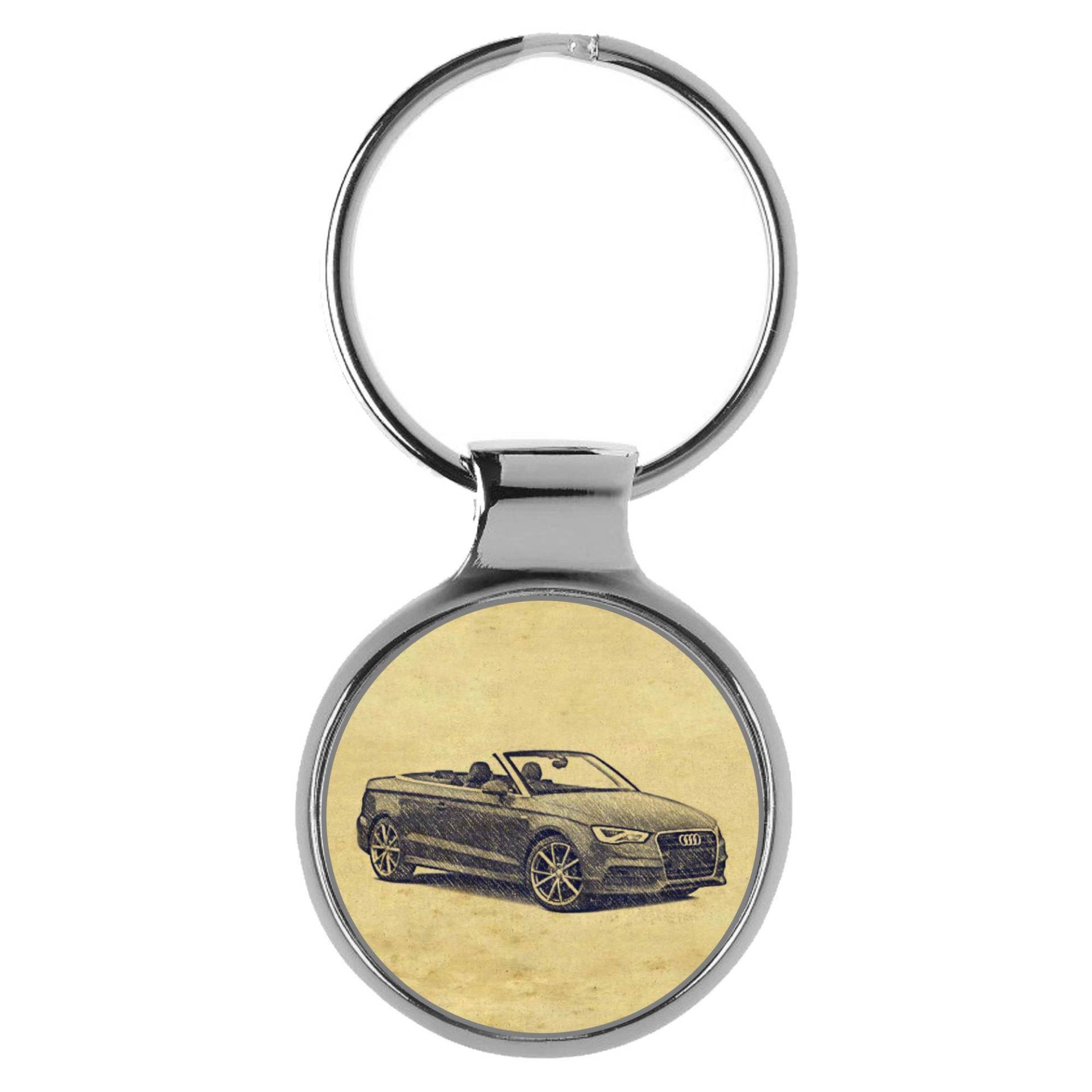 KIESENBERG Schlüsselanhänger Geschenke für A3 8V Cabrio Fan A-5088 von KIESENBERG