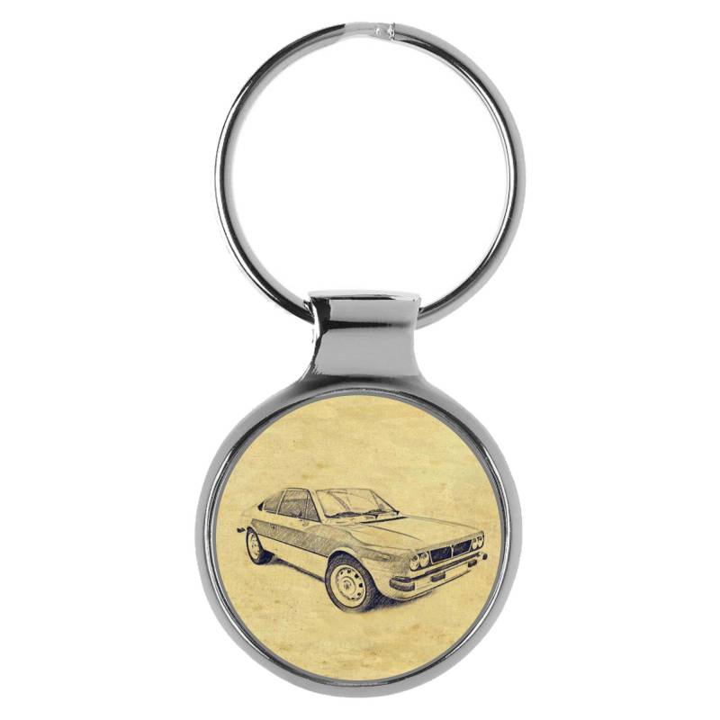 KIESENBERG Schlüsselanhänger Geschenke für Lancia Beta Oldtimer Fan A-6391 von KIESENBERG