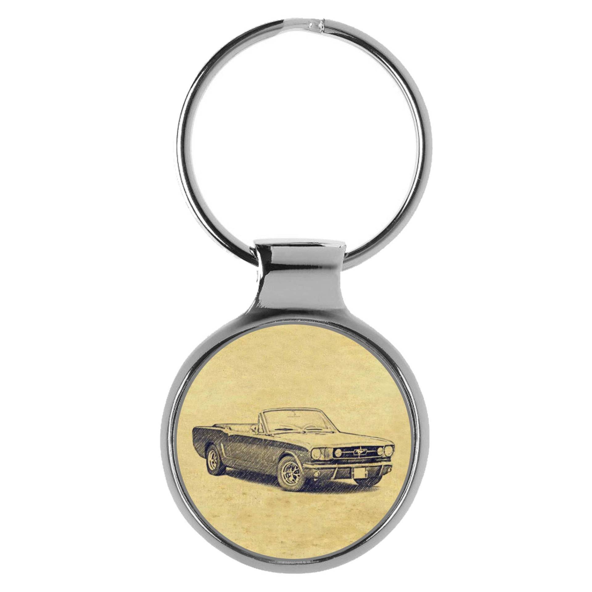 KIESENBERG Schlüsselanhänger Geschenke für Mustang I Cabrio Fan A-4930 von KIESENBERG