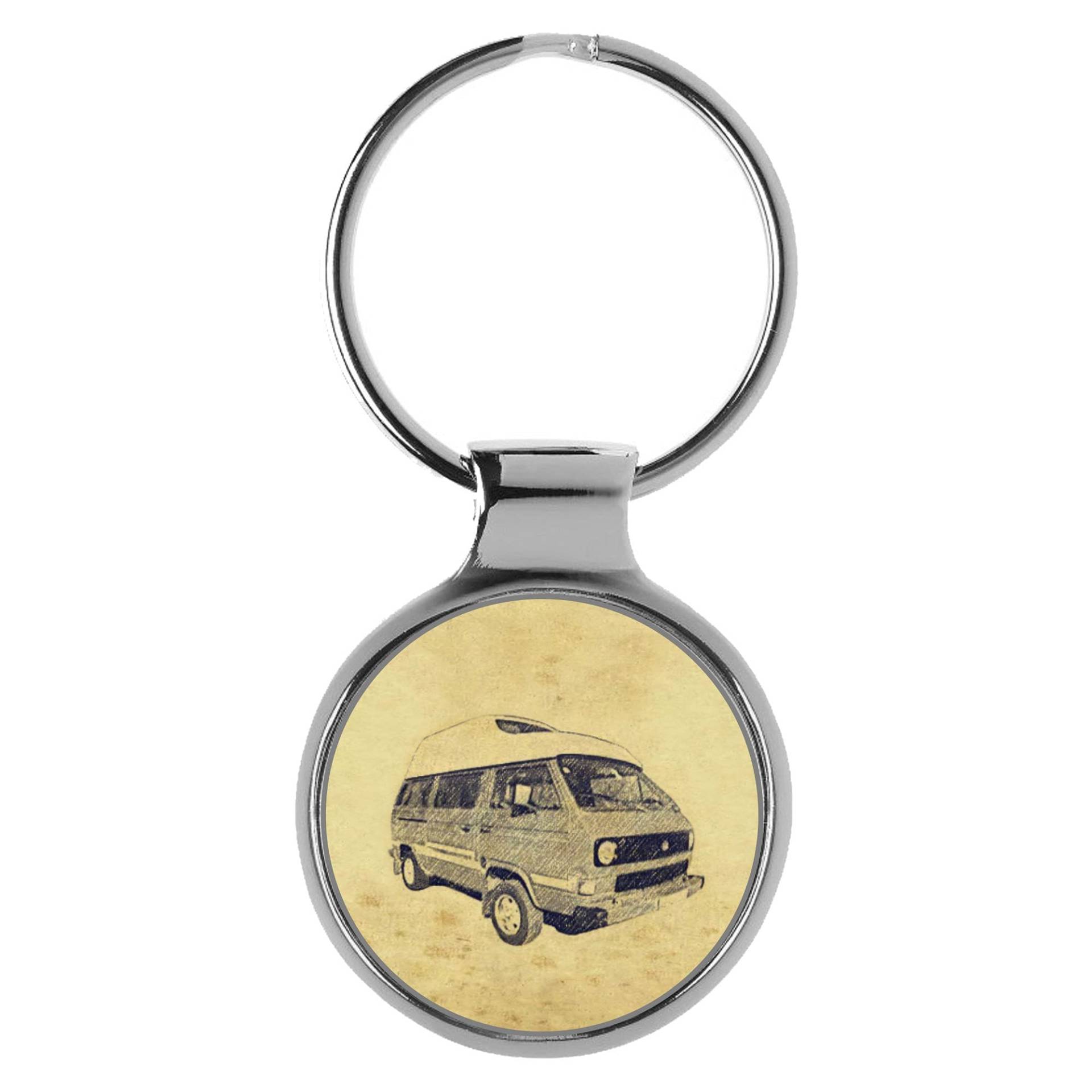 KIESENBERG Schlüsselanhänger Geschenke für T3 Westfalia Joker Fan A-5733 von KIESENBERG