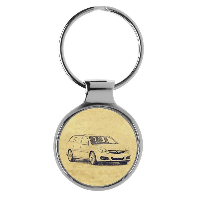 KIESENBERG Schlüsselanhänger Geschenke für Vectra C Caravan Modellpflege Fan A-4874 von KIESENBERG