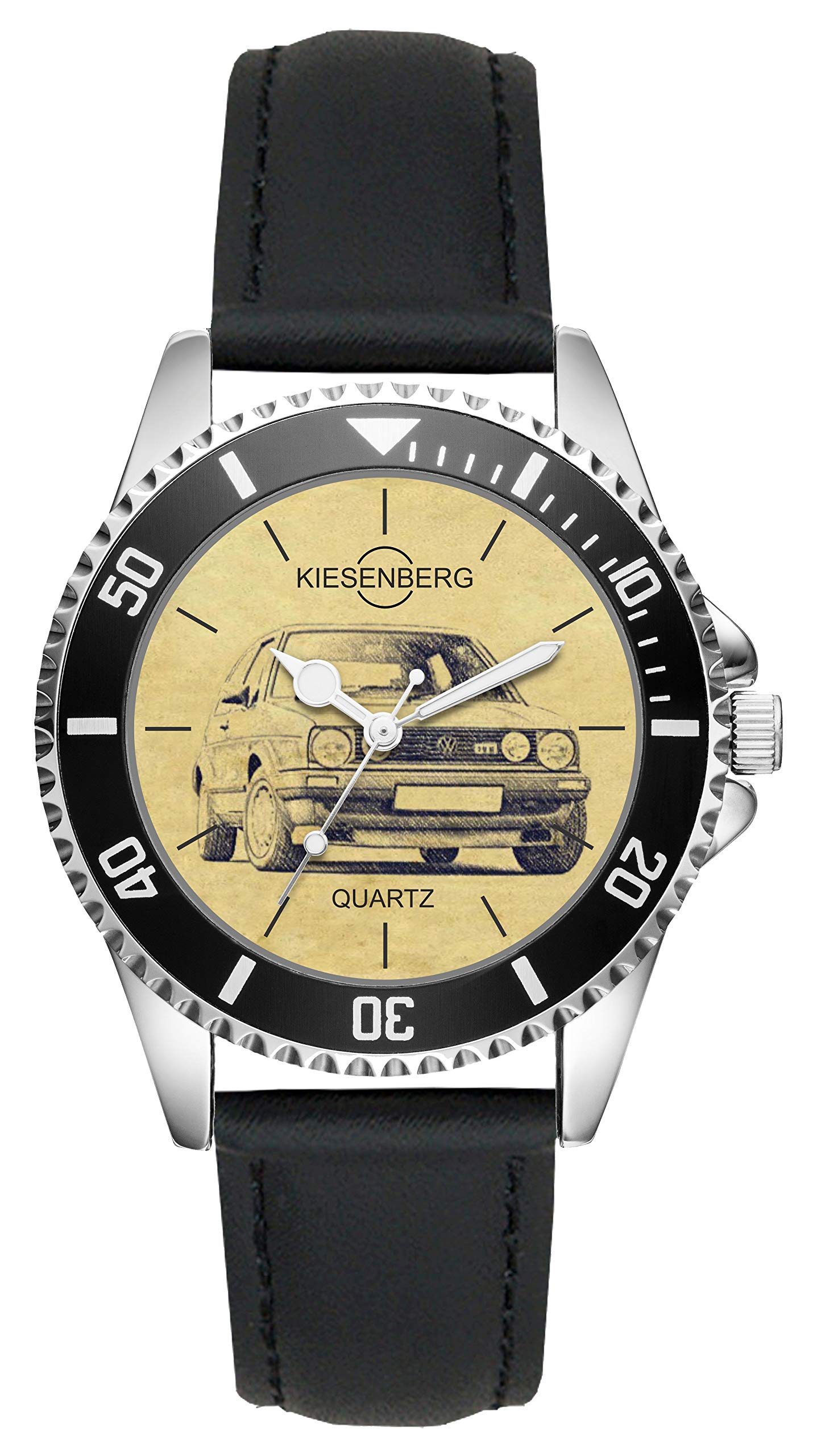 KIESENBERG Uhr - Geschenke für Golf GTI II Oldtimer Fan L-5053 von KIESENBERG