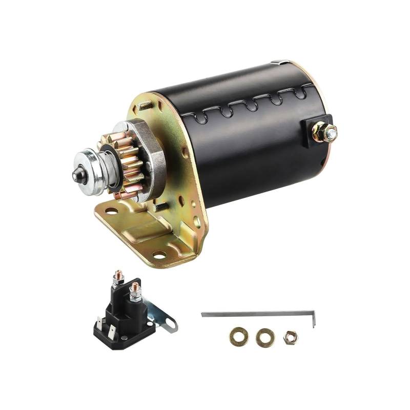 Anlasserrelais 12V 14 Zahn Anlasser Für 1600 1170 S1742 Scotts Brigges & Für 165 PS 17 PS 175 PS 18 PS Gas OEM 693551 593934 LG693551 Antrieb von KIFWGIH