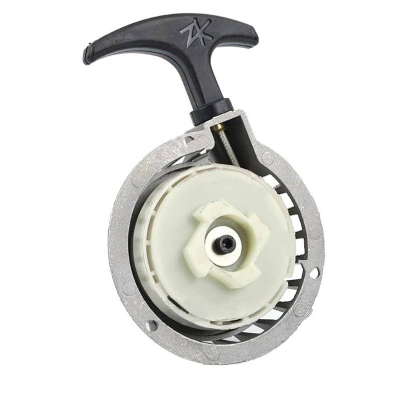 Anlasserrelais Aluminium Pull Recoil Starter Teil Für 2-Takt 47cc 49cc Motor Pocket Bike Für Mini-Moto Dirt Kinder ATV Quad 4-Rad Antrieb(104mm) von KIFWGIH
