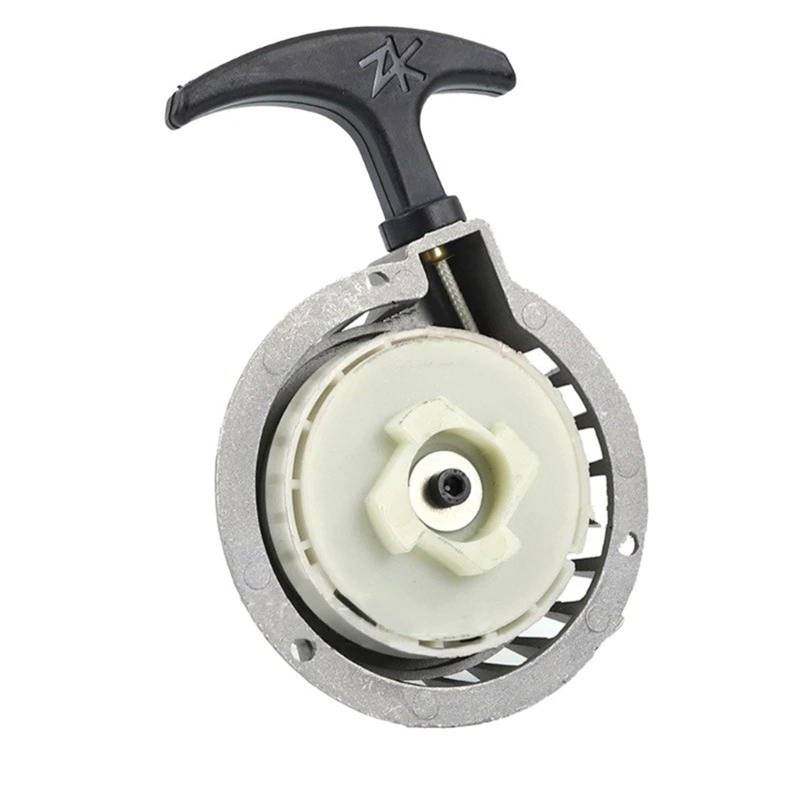 Anlasserrelais Aluminium Pull Recoil Starter Teil Für 2-Takt 47cc 49cc Motor Pocket Bike Für Mini-Moto Dirt Kinder ATV Quad 4-Rad Antrieb(98mm) von KIFWGIH