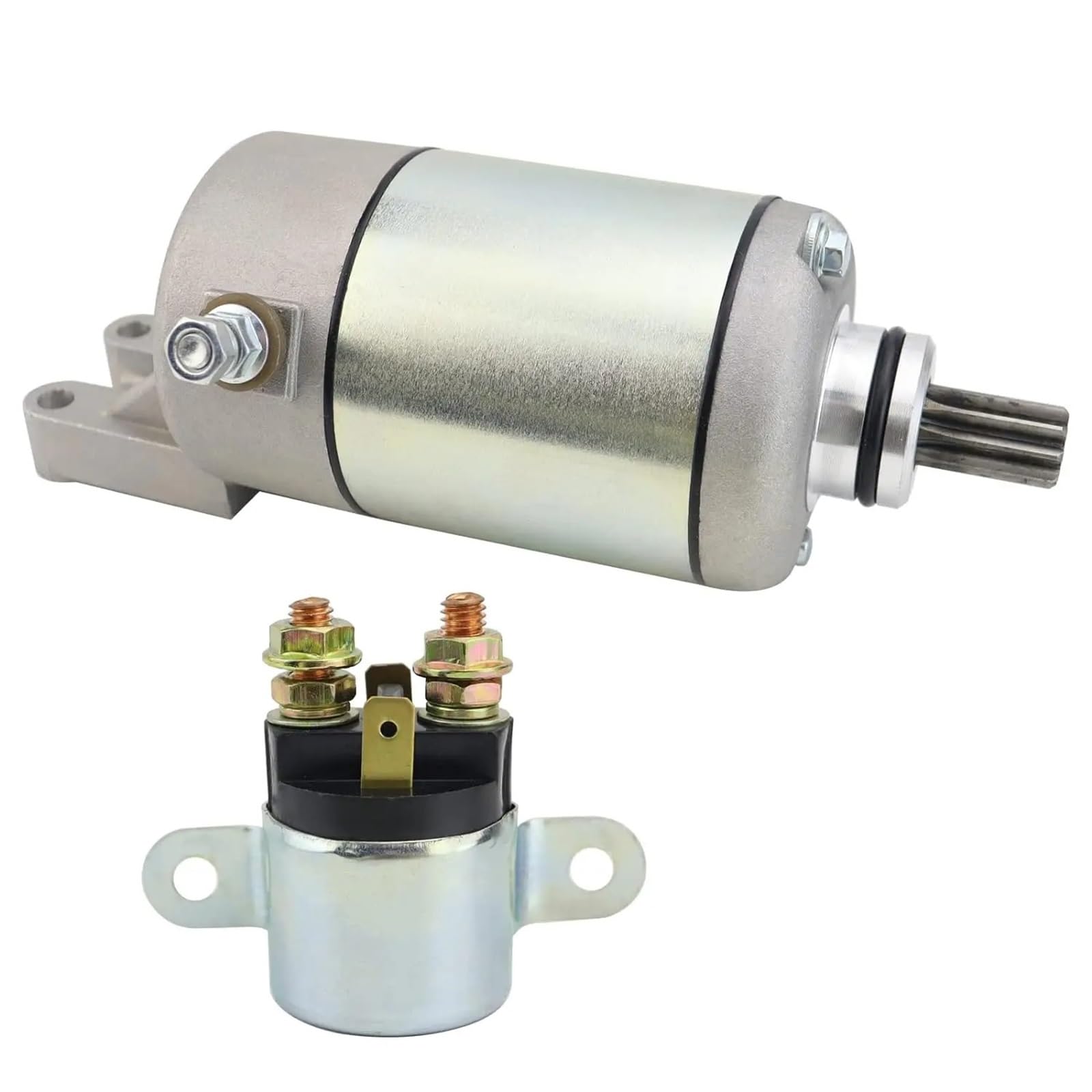 Anlasserrelais Anlasser-Set Für Can-Am Für Outlander 330 400 450 2003 2004 2005 2006 2007–2023 Anlasser Antrieb(2pcs Set) von KIFWGIH