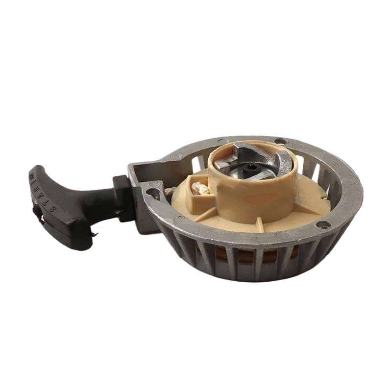 Anlasserrelais Einfacher Seilzugstarter Für 47 Cc 49 Cc 2-Stoke-Pocket-Bike Für Mini-Moto-ATV-Quad-Dirt-Pit-Bike-Aluminium-Seilzugstarter-Rückstoßstarter-Teile Antrieb(Silber) von KIFWGIH