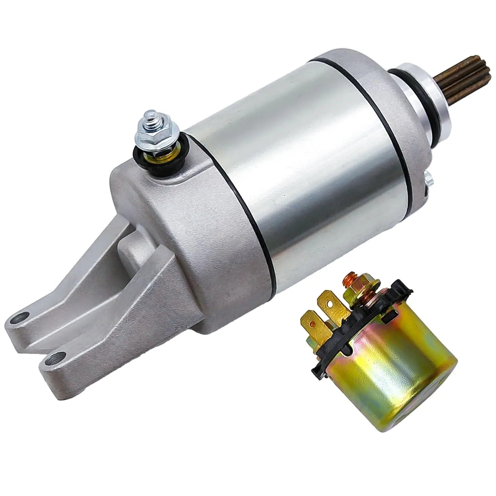 Anlasserrelais Haltbarkeit Motorrad Starter Set SMU0278 Anlasser Mit Relais Ersatz Für Kawasaki KVF 360 Für Prairie 2003 2004 2005 2006 2007 2008 Antrieb Anlasserrelais Haltbarkeit Motorrad Starter Set SMU0278 Anlasser Mit Relais Ersatz Für Kawasaki KVF 360 Für Prairie 2003 2004 2005 2006 2007 2008 Antrieb von KIFWGIH